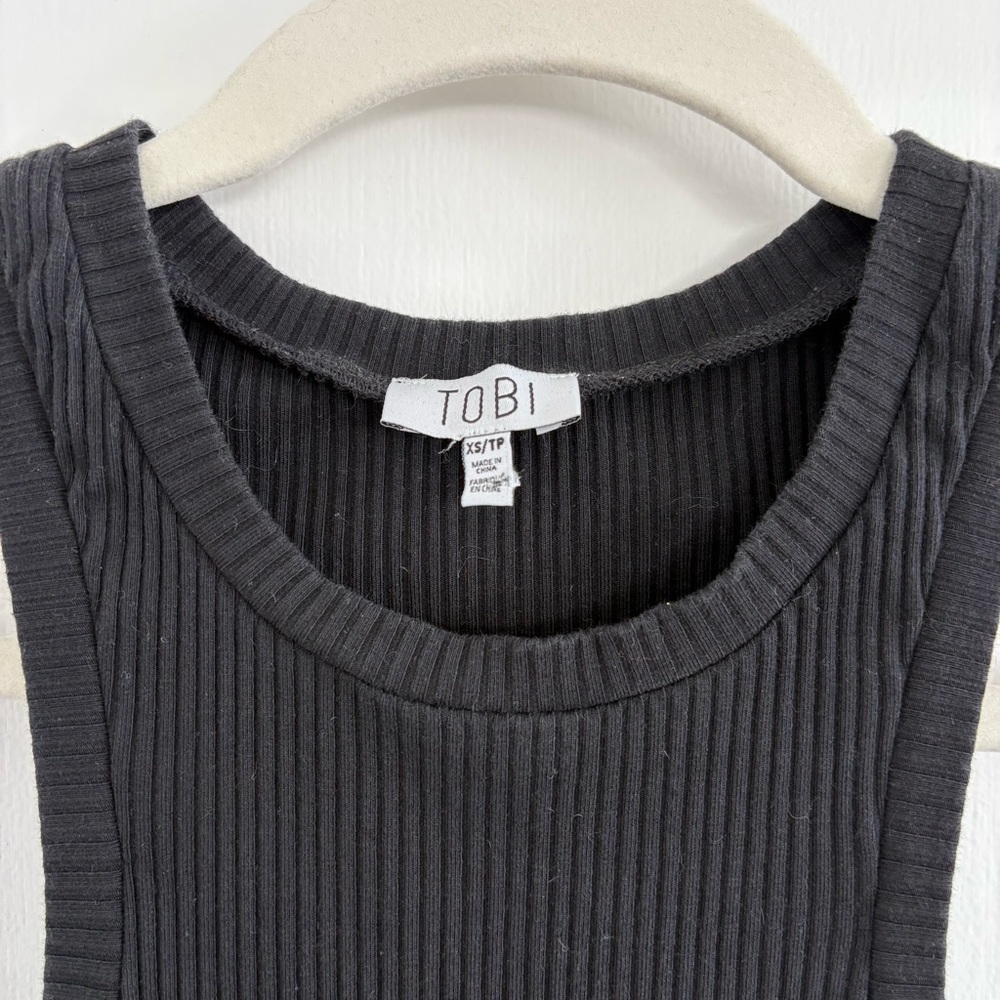 Tobi Mini Bodycon Ribbed Tank Dress - Picture 5 of 10